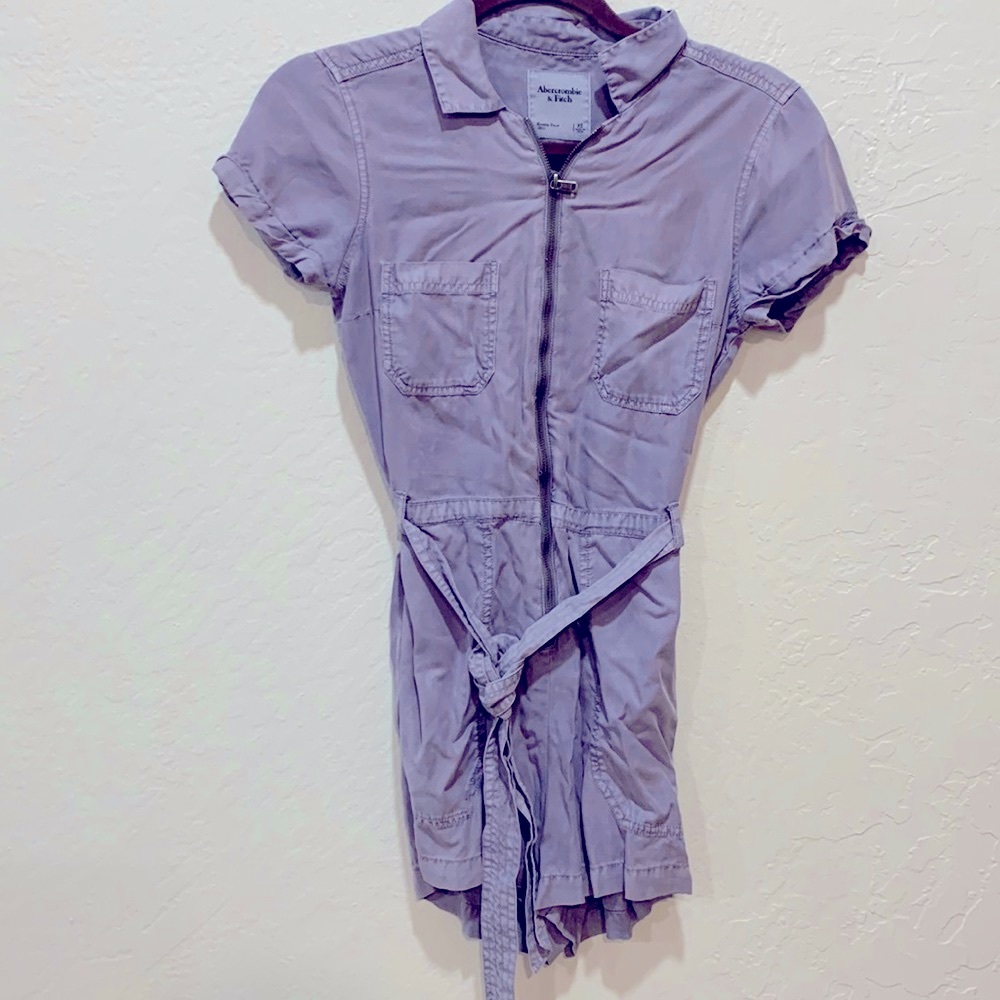 Abercrombie Purple XS Romper